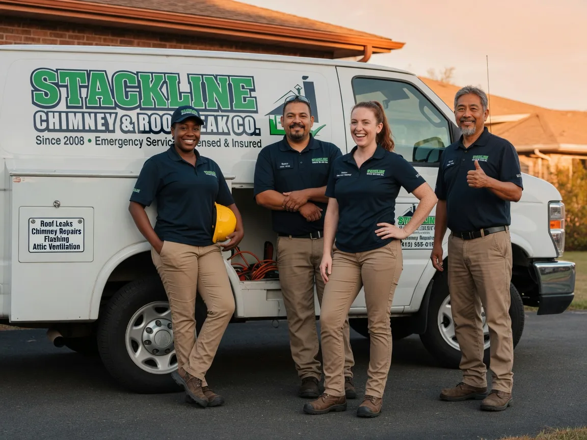 Chimney flashing repair company in Rushville, OH